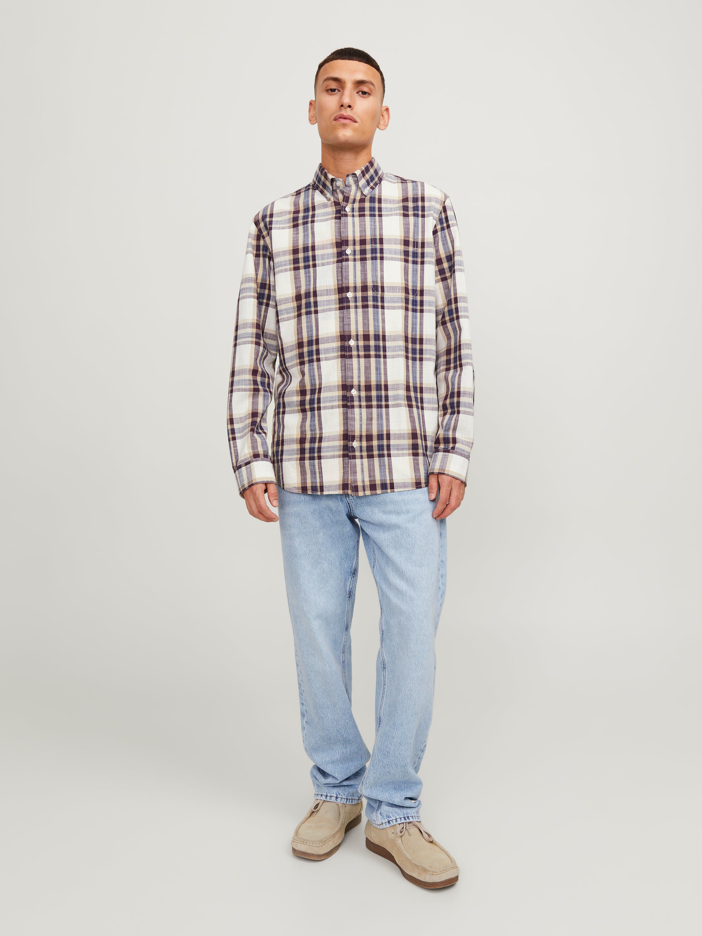 Jean bleu coupe décontractée Jack & Jones