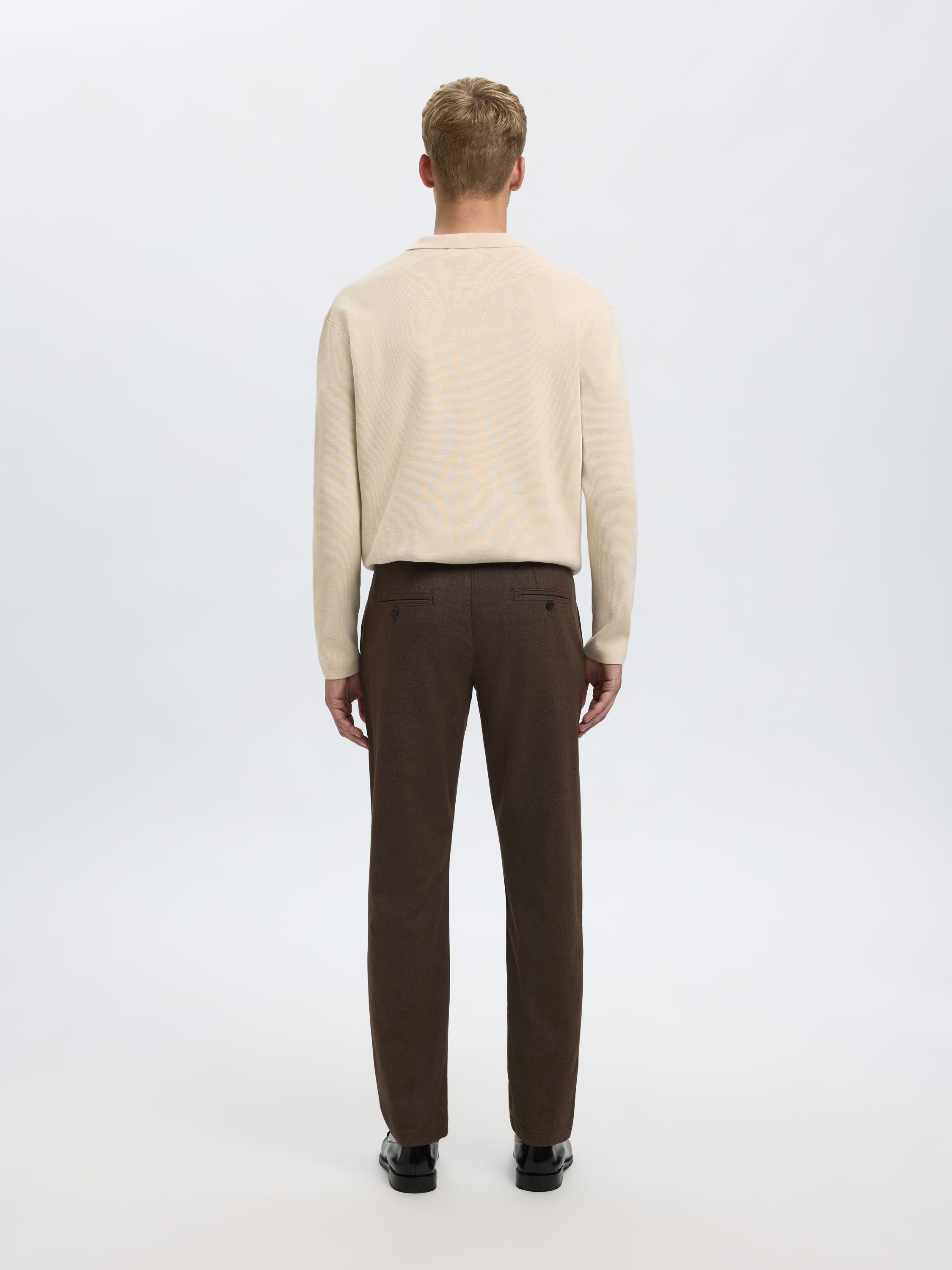 Demitasse bruine broek Selected