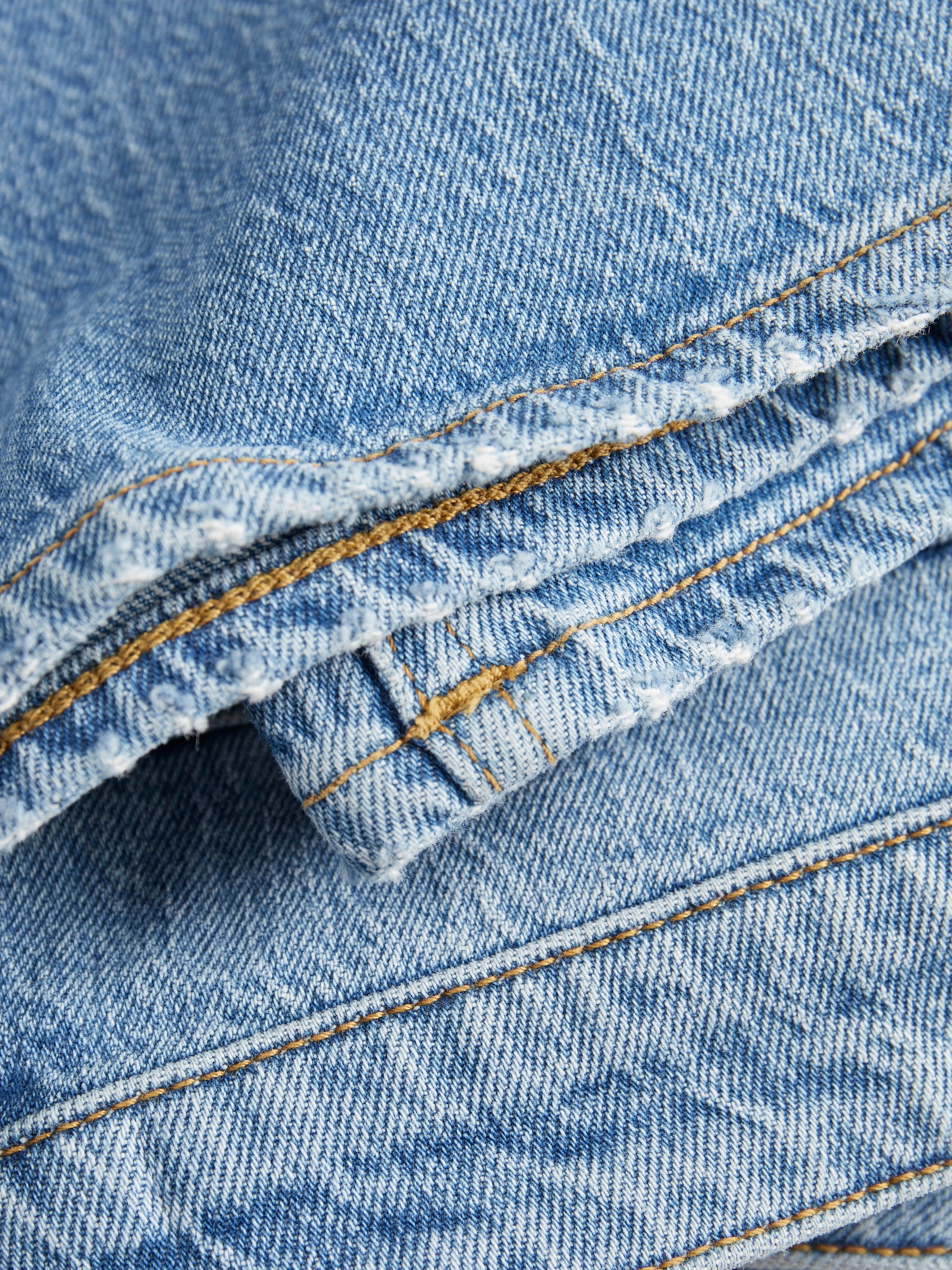 Jean bleu évasé taille haute JJXX