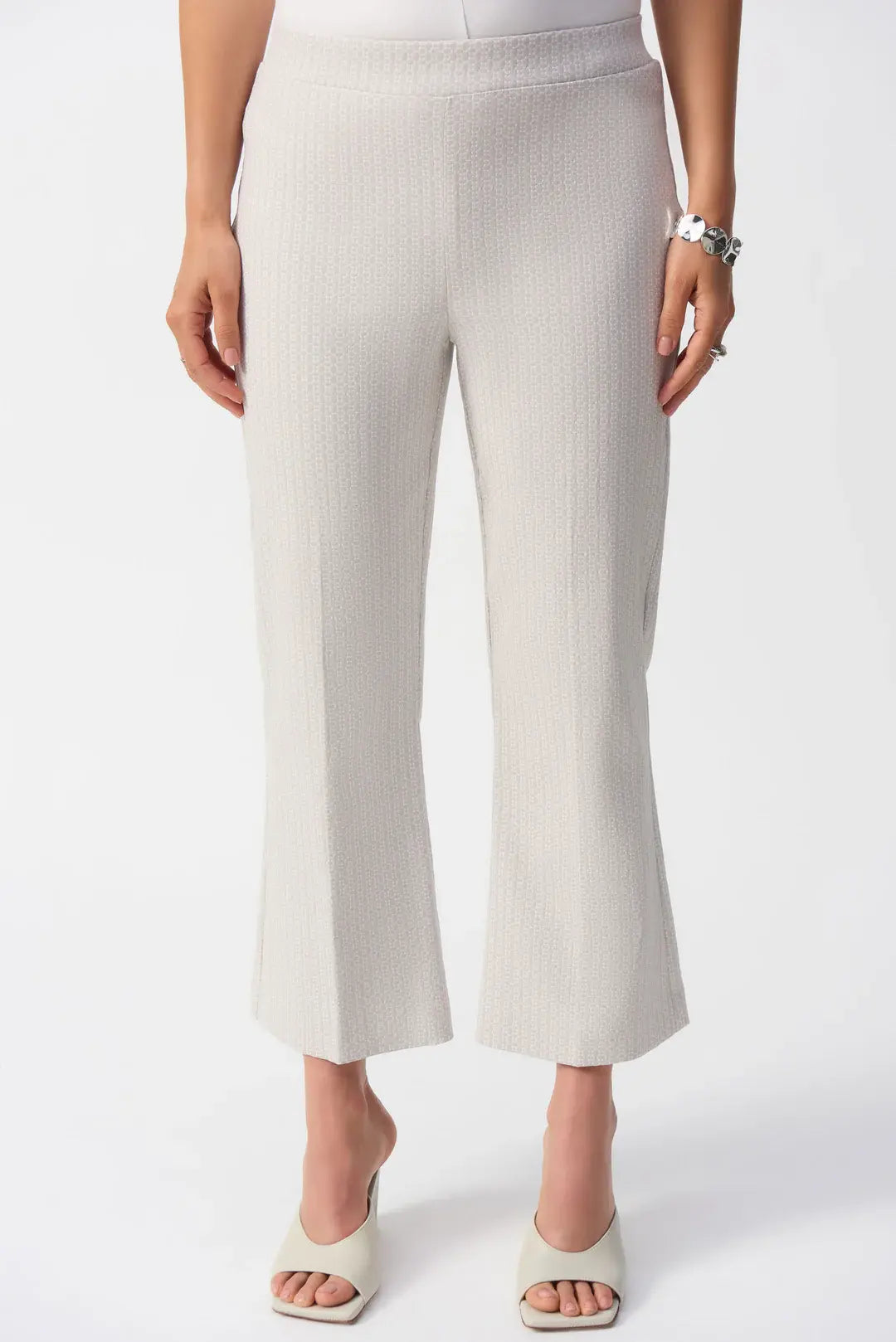 Beige kleurige broek met print Joseph Ribkoff