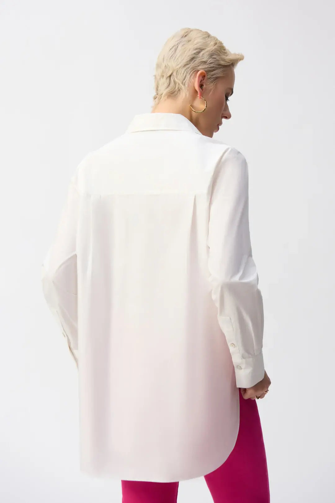 Witte blouse met multi-color bloem Joseph Ribkoff