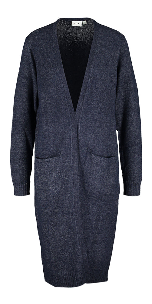 Gilet long bleu Vila