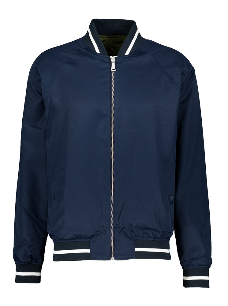 Donkerblauwe vestje met rits Scotch & Soda