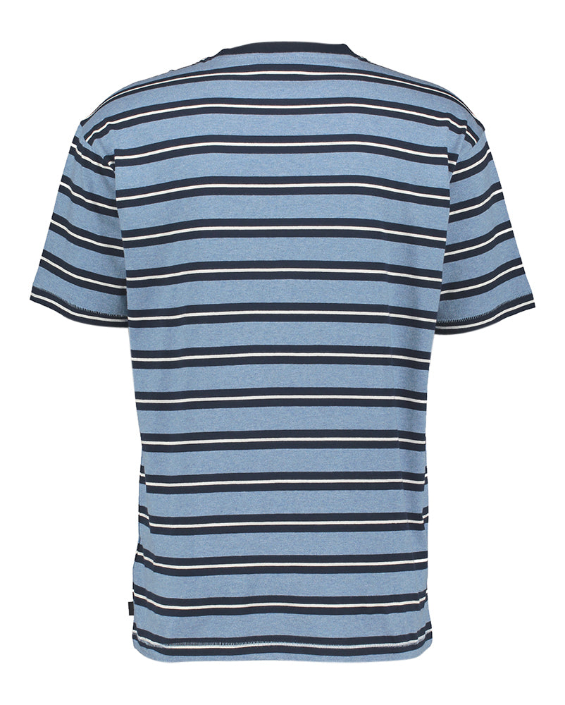 T-shirt rayé bleu foncé Scotch &amp; Soda