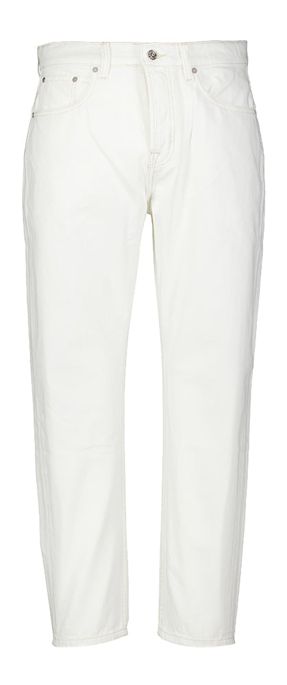 Jean blanc fuselé à fines rayures Scotch &amp; Soda