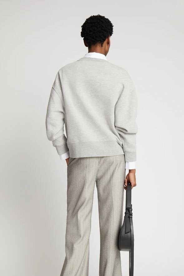 Pull gris imprimé Sazzily Munthe