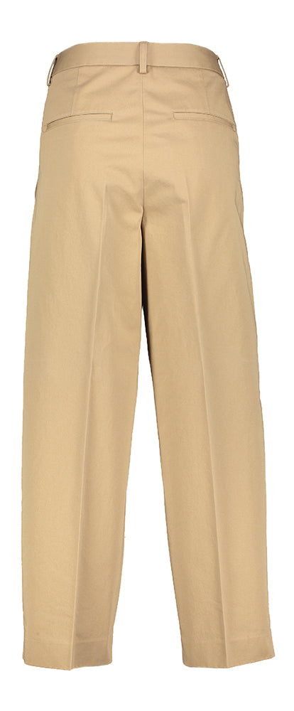 Pantalon long beige chino foncé Ruthy fermé