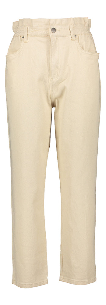Berige loose fit jeans met elastiek Dina Minus