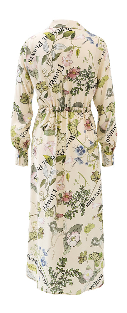 Robe longue à imprimé floral Riani