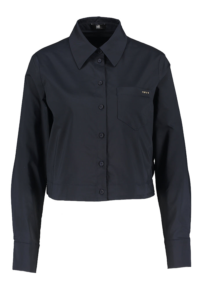 Donkerblauw kort jasje Riani