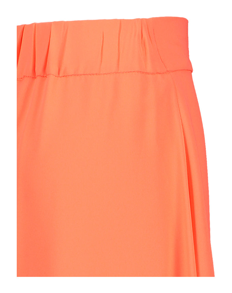 Pantalon large orange fluo Klaartje Blue Bay