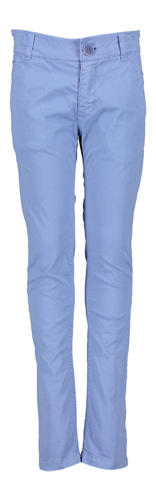 Blauwe katoenen broek Communie Eric Blue Bay