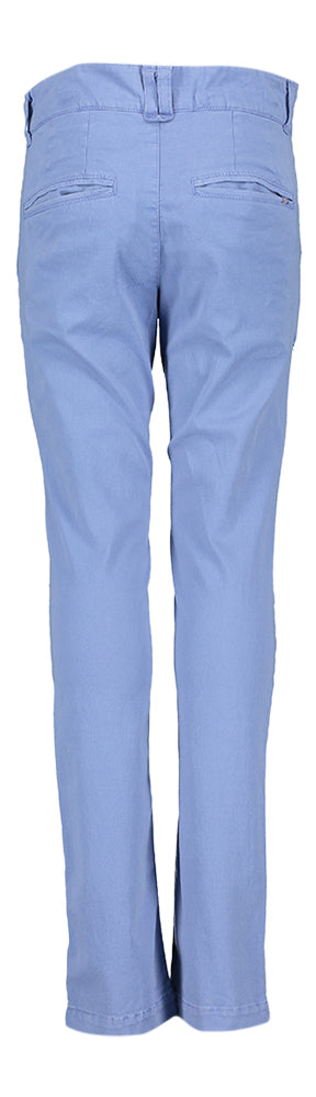 Blauwe katoenen broek Communie Eric Blue Bay