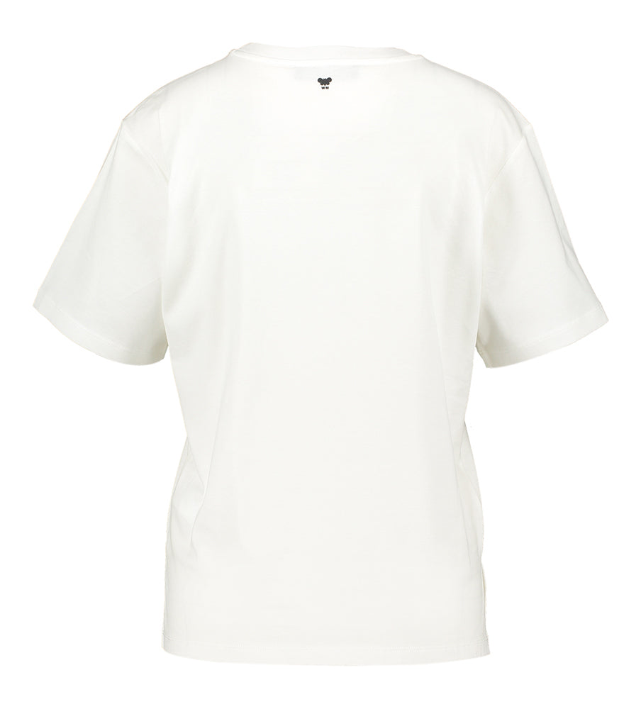 T-shirt blanc imprimé Max Mara