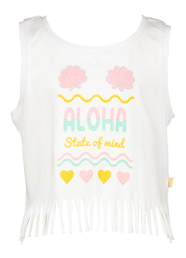 Witte top Aloha Billieblush