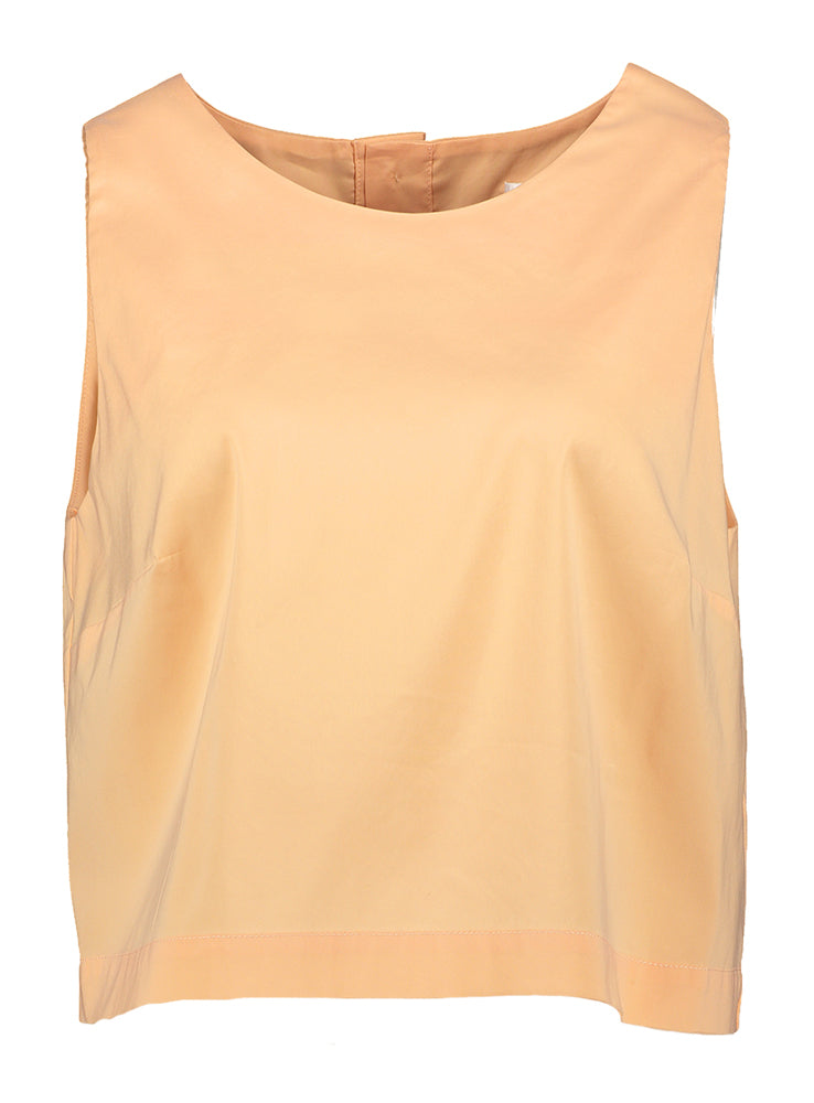 Top en coton rose clair avec ouverture au dos Neill Oscar