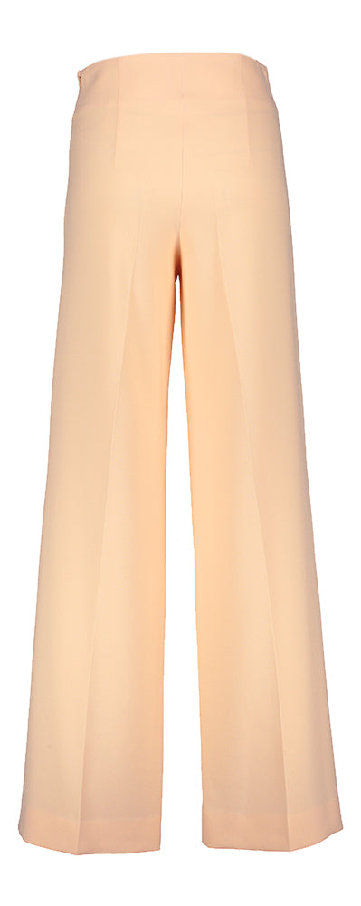 Zalmroze wijde broek Amber Oscar
