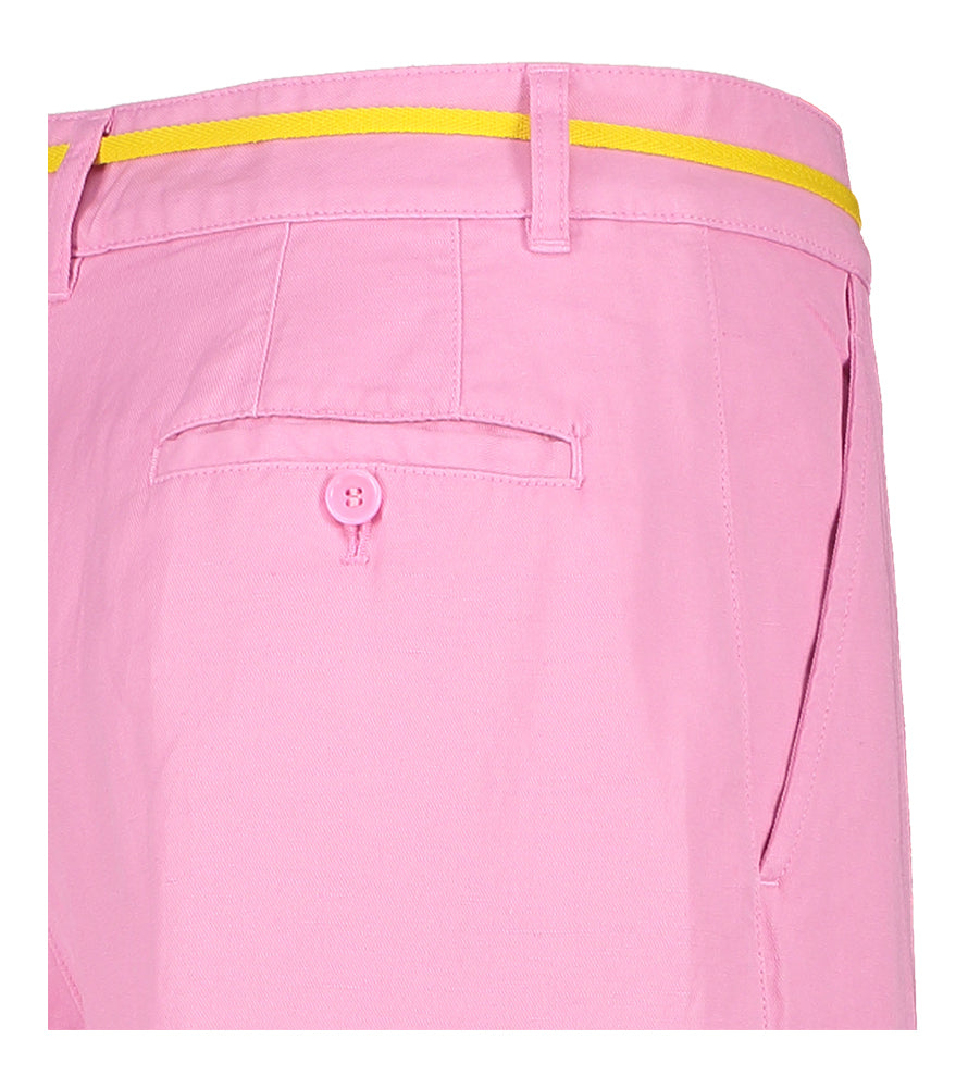 Pantalon rose large à plis Aspesi