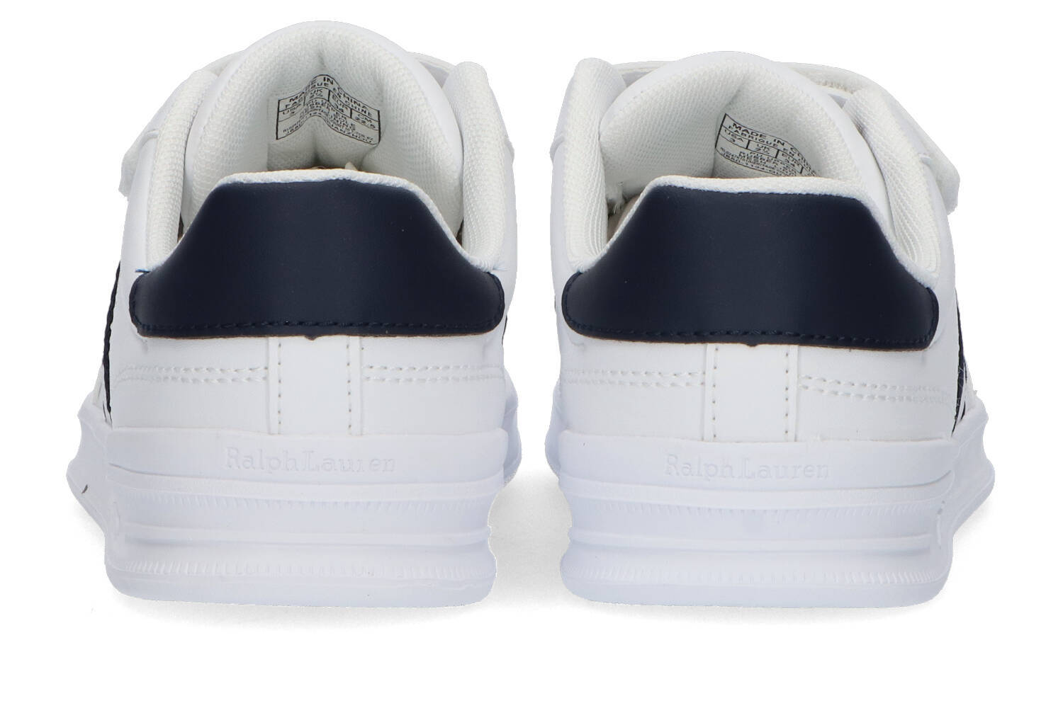 White/navy lage sneakers Vintage Ralph Lauren