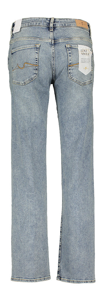 Jean bleu vintage coupe droite pour tous les hommes