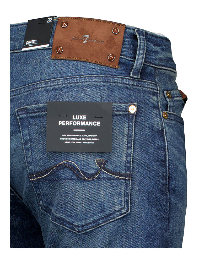 Jean slim bleu foncé pour tous les hommes