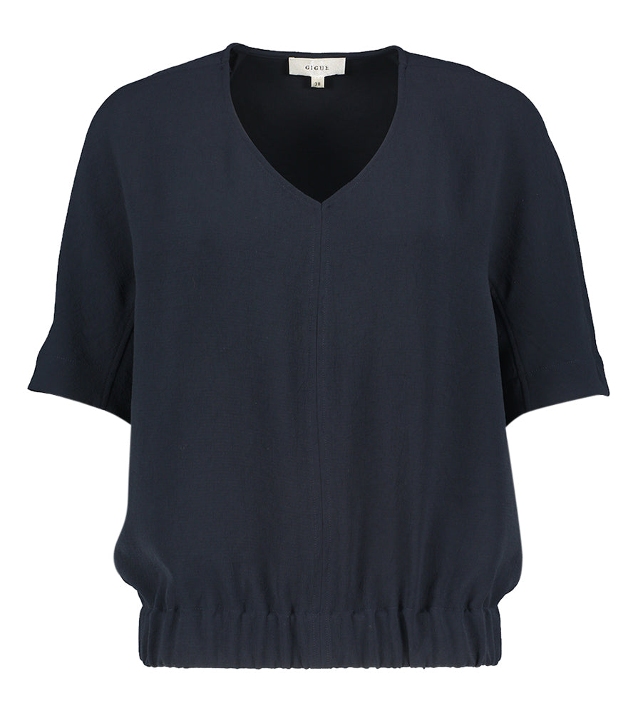 Blouse bleu foncé Hanoi Gigue