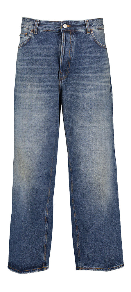Jean bleu délavé coupe ample Betty Haikure