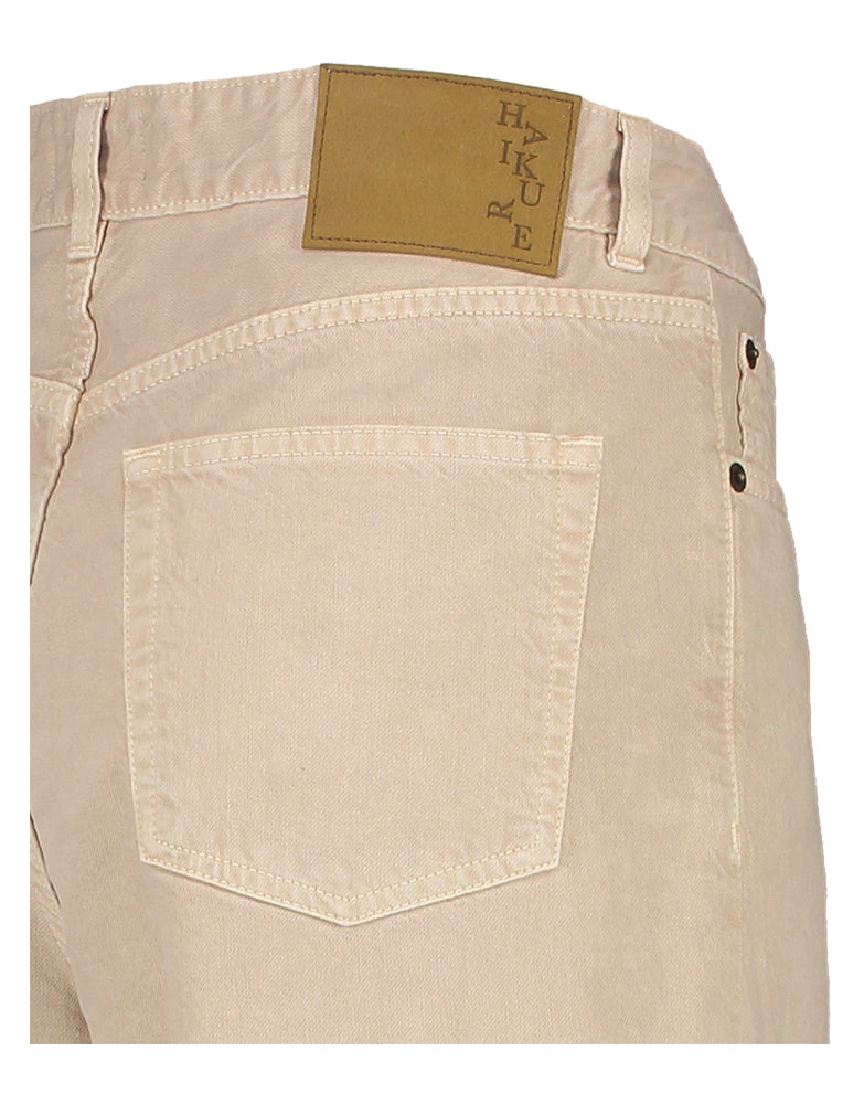 Jean beige coupe droite Betty Twill Haikure