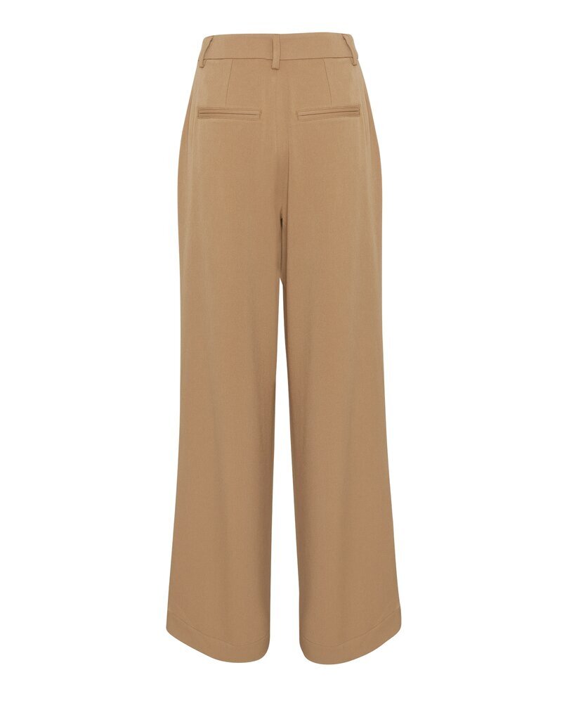 Pantalon large marron-vert Henrika MSCH Copenhagen