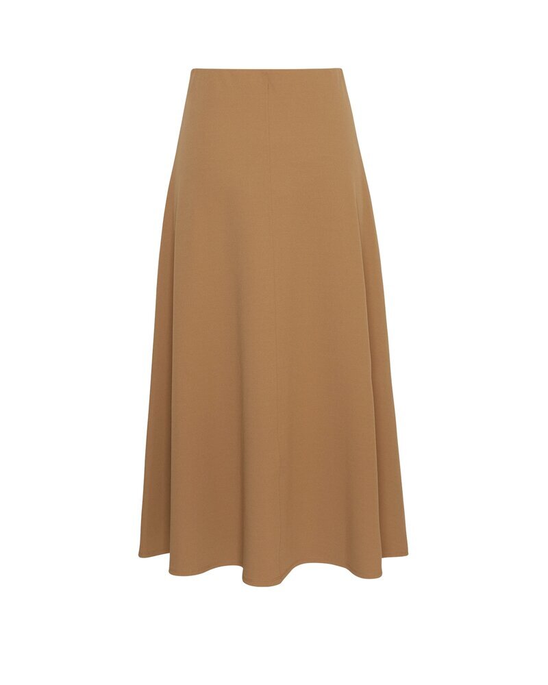 Jupe longue marron-verte Cidra MSCH Copenhagen