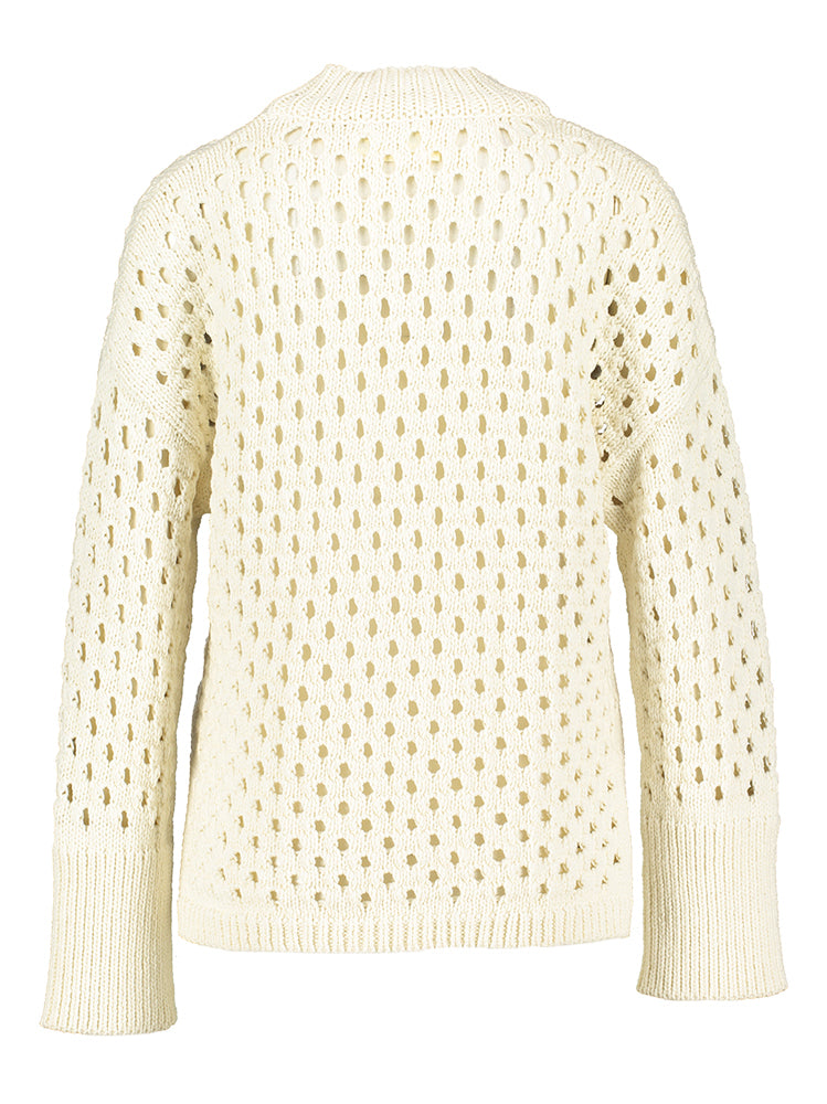 Pull écru en crochet Kotia Collectors