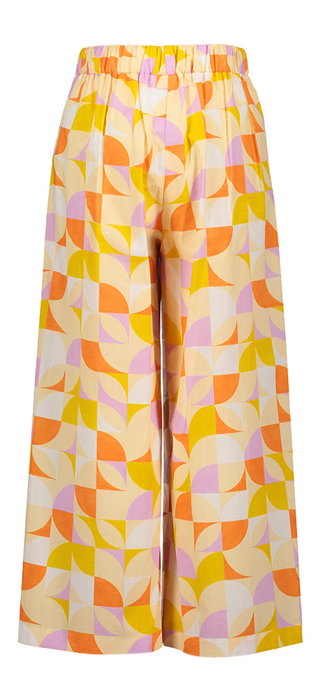 Ensemble Abel&amp;Lula 2 pièces crop top et pantalon à imprimé floral