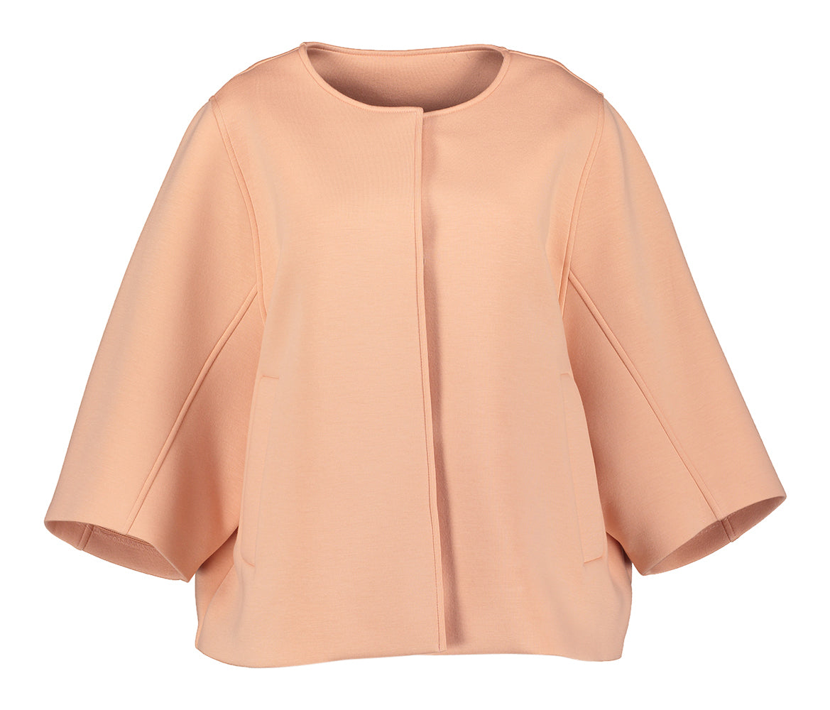 Manteau rose à boutons-pression Hox