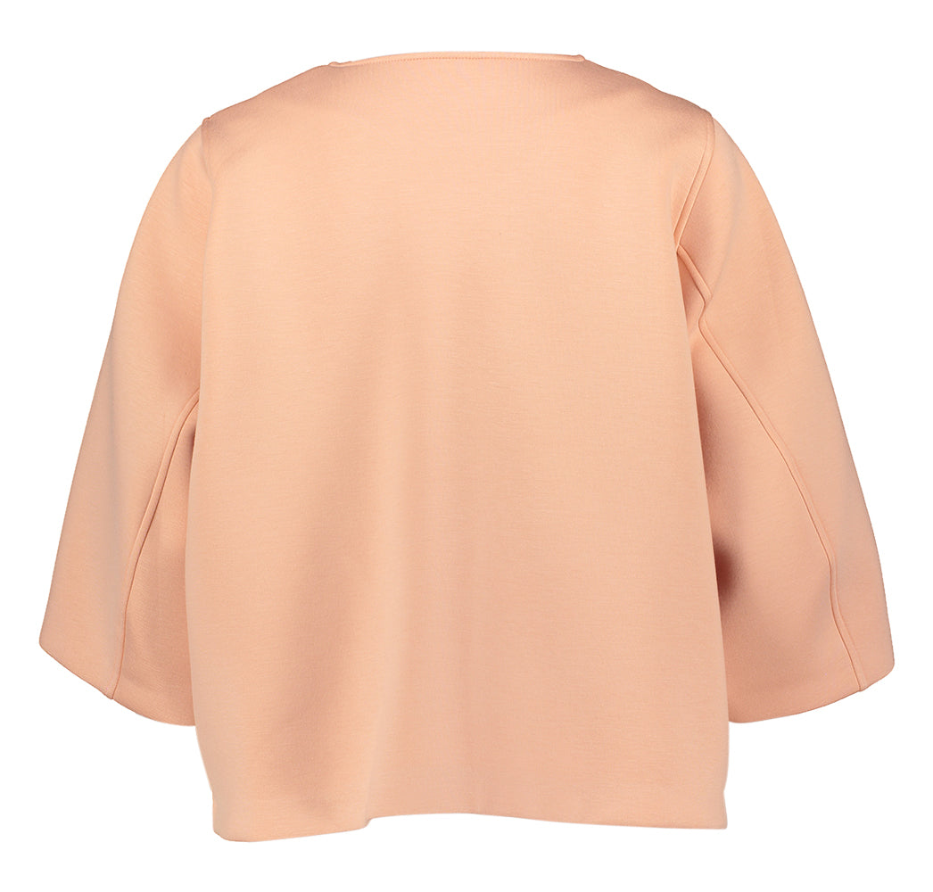Roze mantel met drukknopen Hox