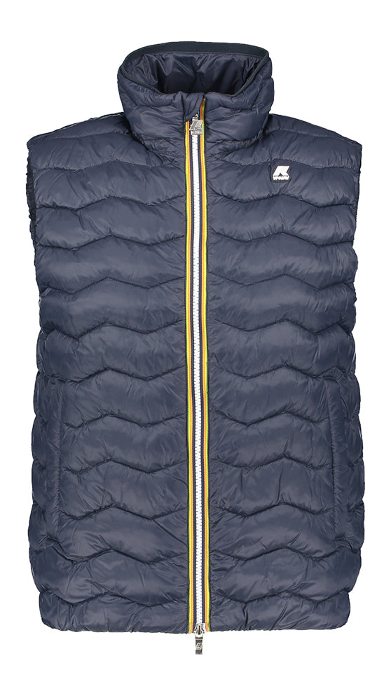 Gilet sans manches bleu K-way