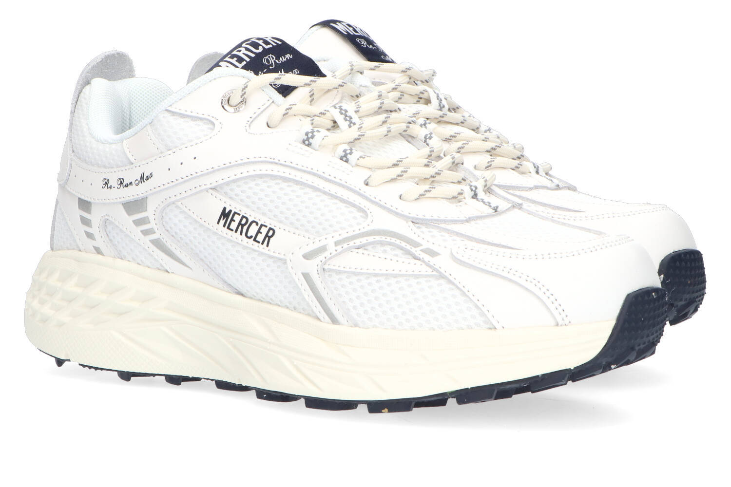 Baskets basses blanches Mercer