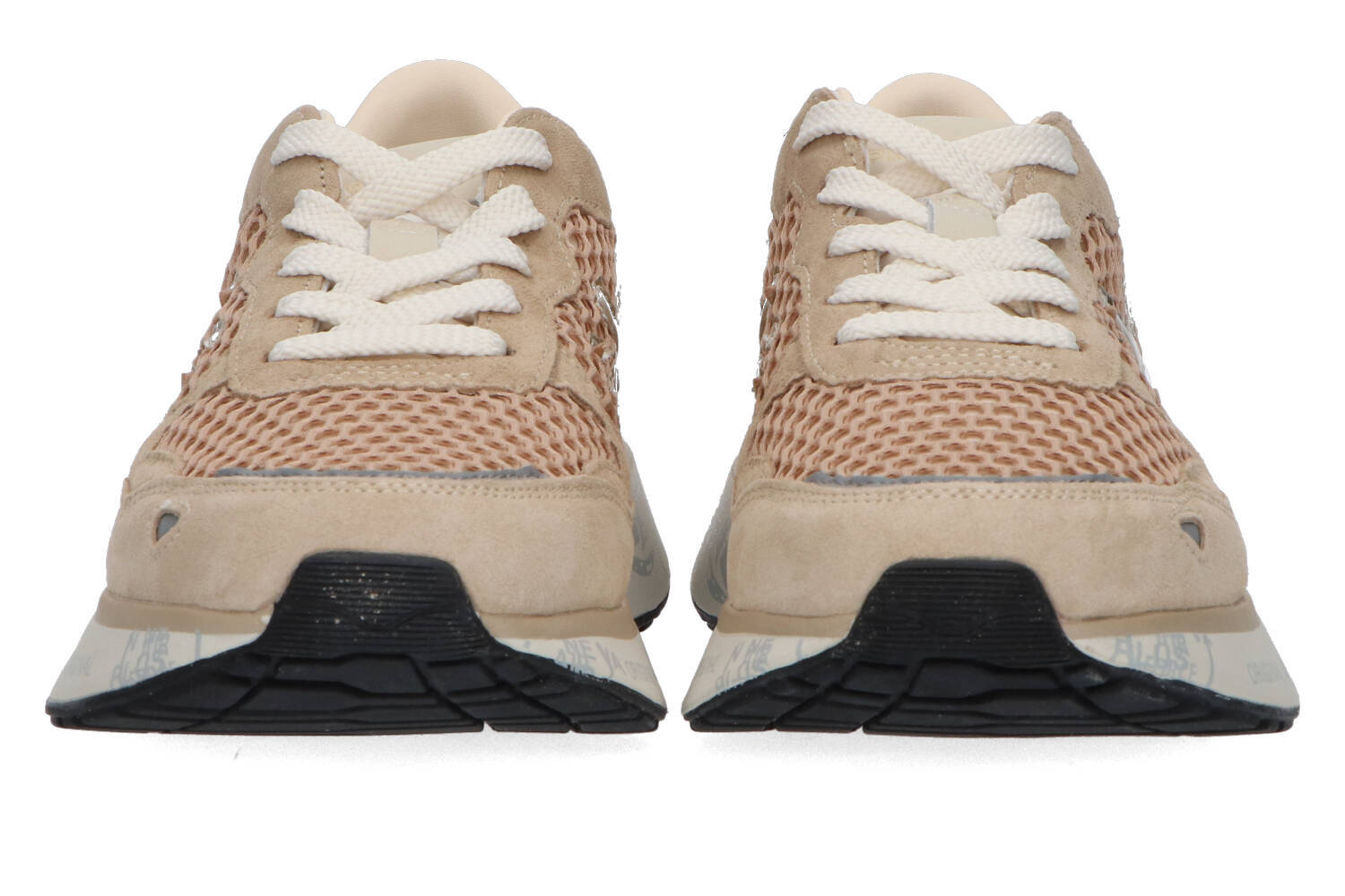 Beige lage sneakers Lauryn Premiata