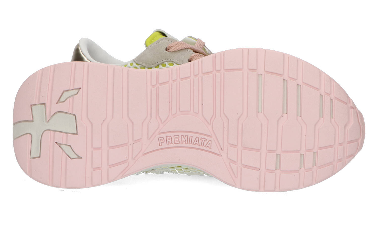Lage sneakers in fluo Premiata