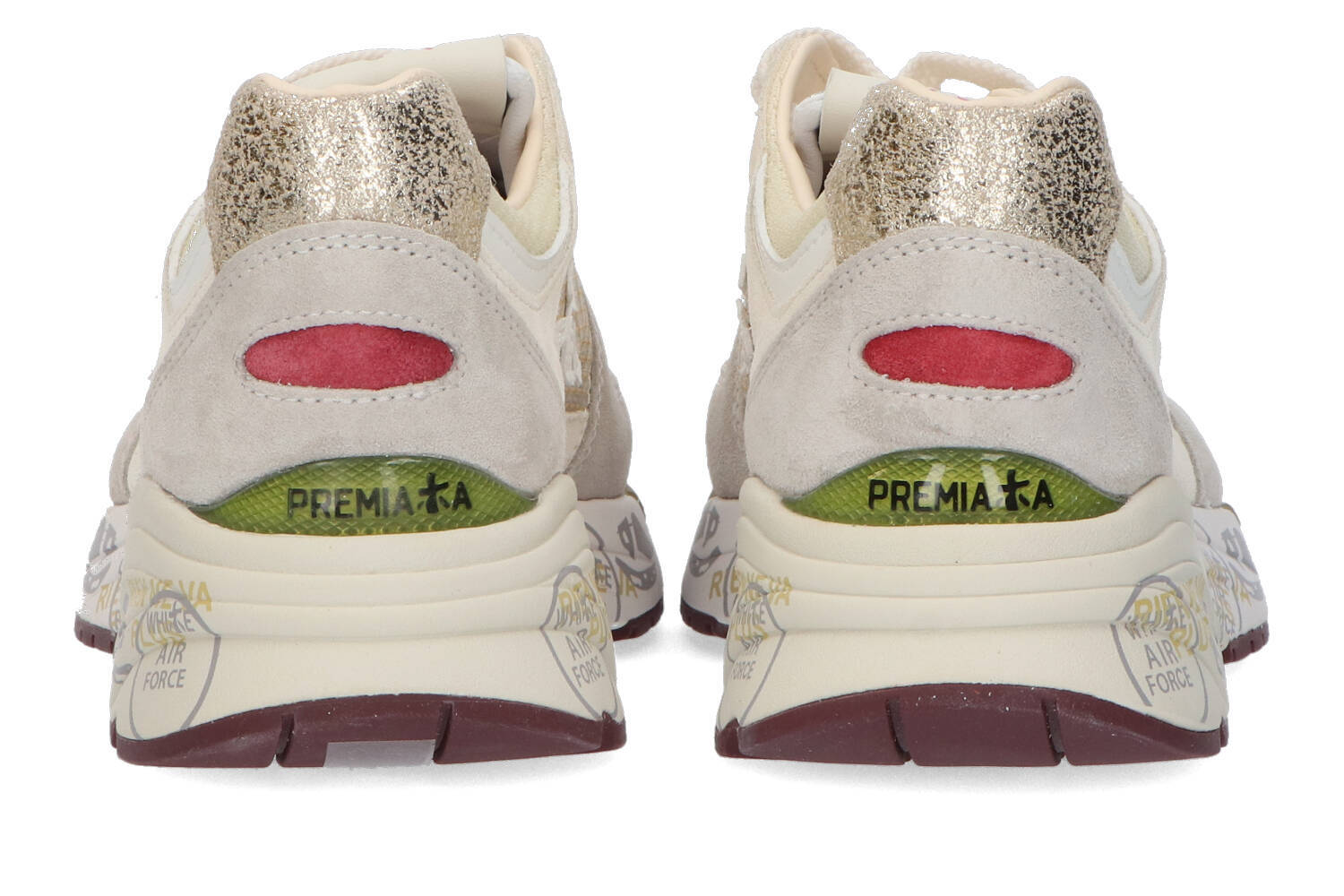 Ecru lage sneakers Mased Premiata