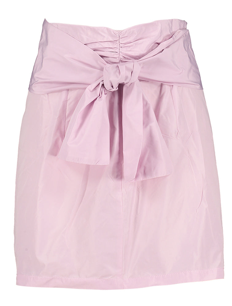 Jupe courte lilas à nœud Bahia 23 mars