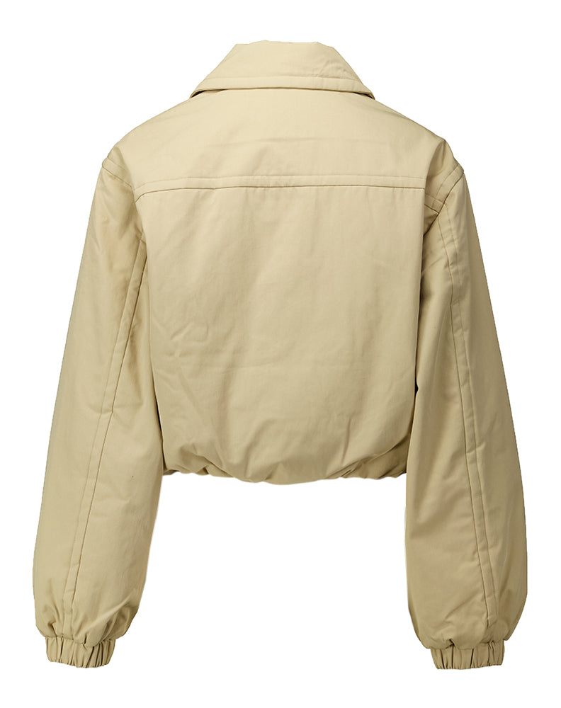 Beige bomberjacket Hugg Bellerose kids