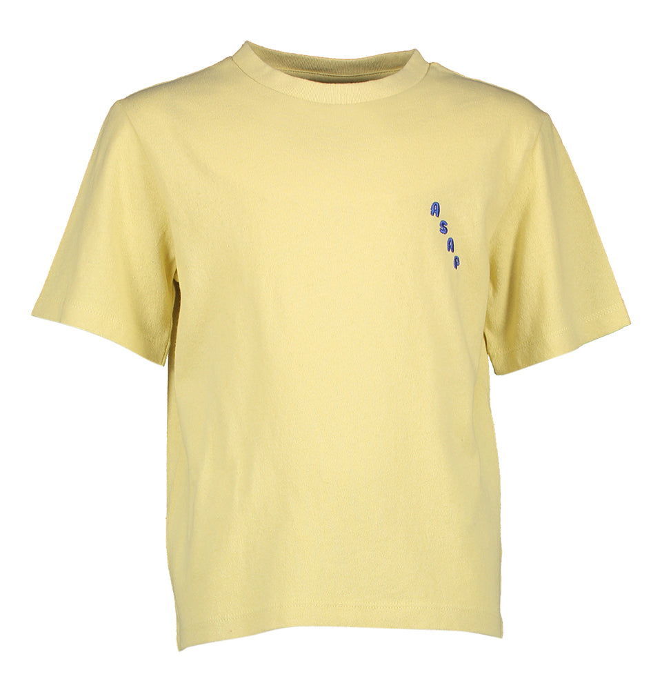 T-shirt jaune dès que possible pour les garçons de Bellerose