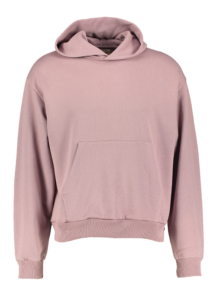 Vieux sweat à capuche rose Bellerose