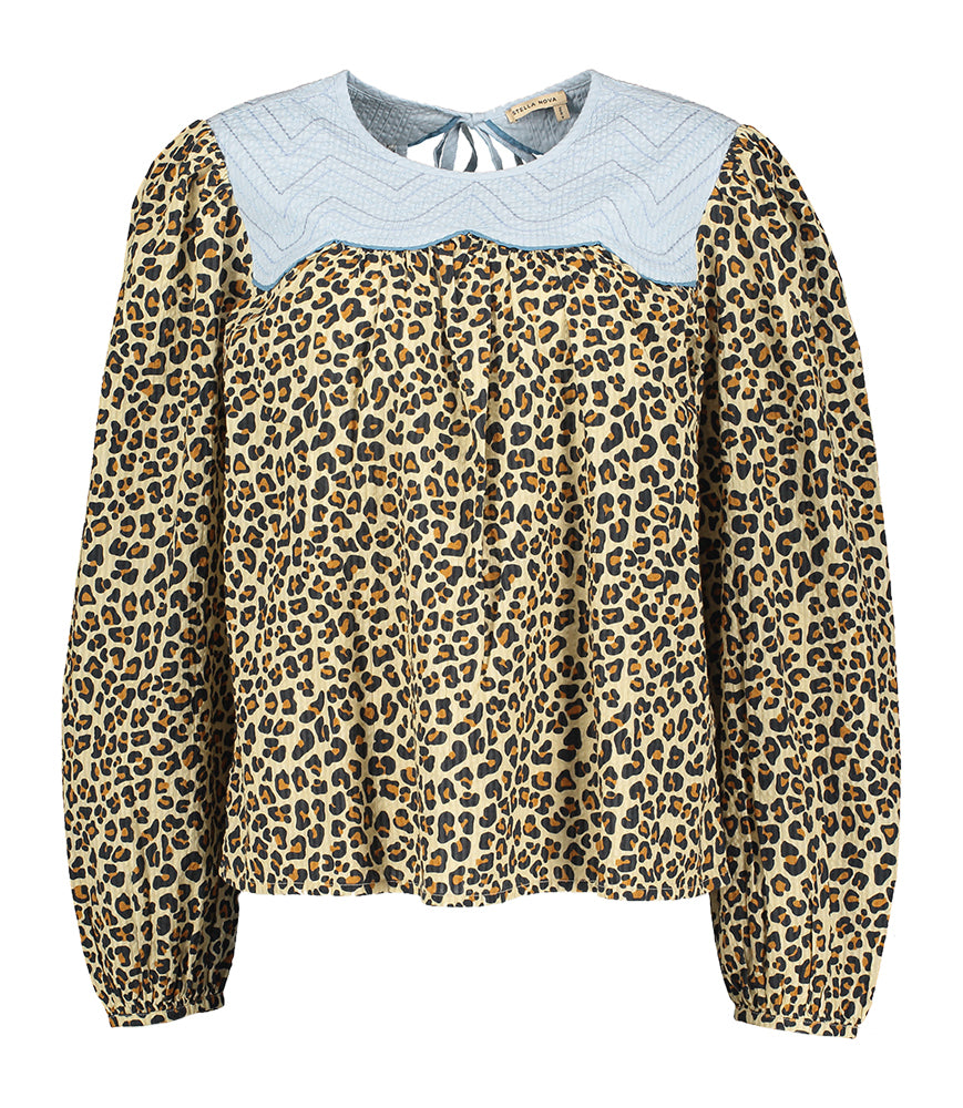 Blouse Stella Nova à imprimé animalier