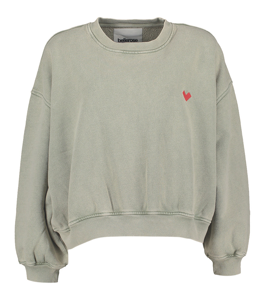 Pull court vintage kaki oversize Fancy Bellerose