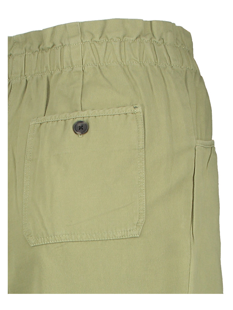 Kaki broek in ballon model met elastiek Bellerose