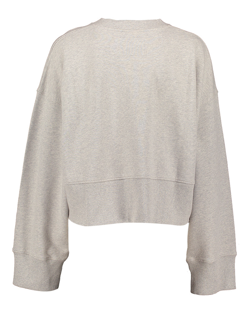 Grijze korte sweater Bellerose