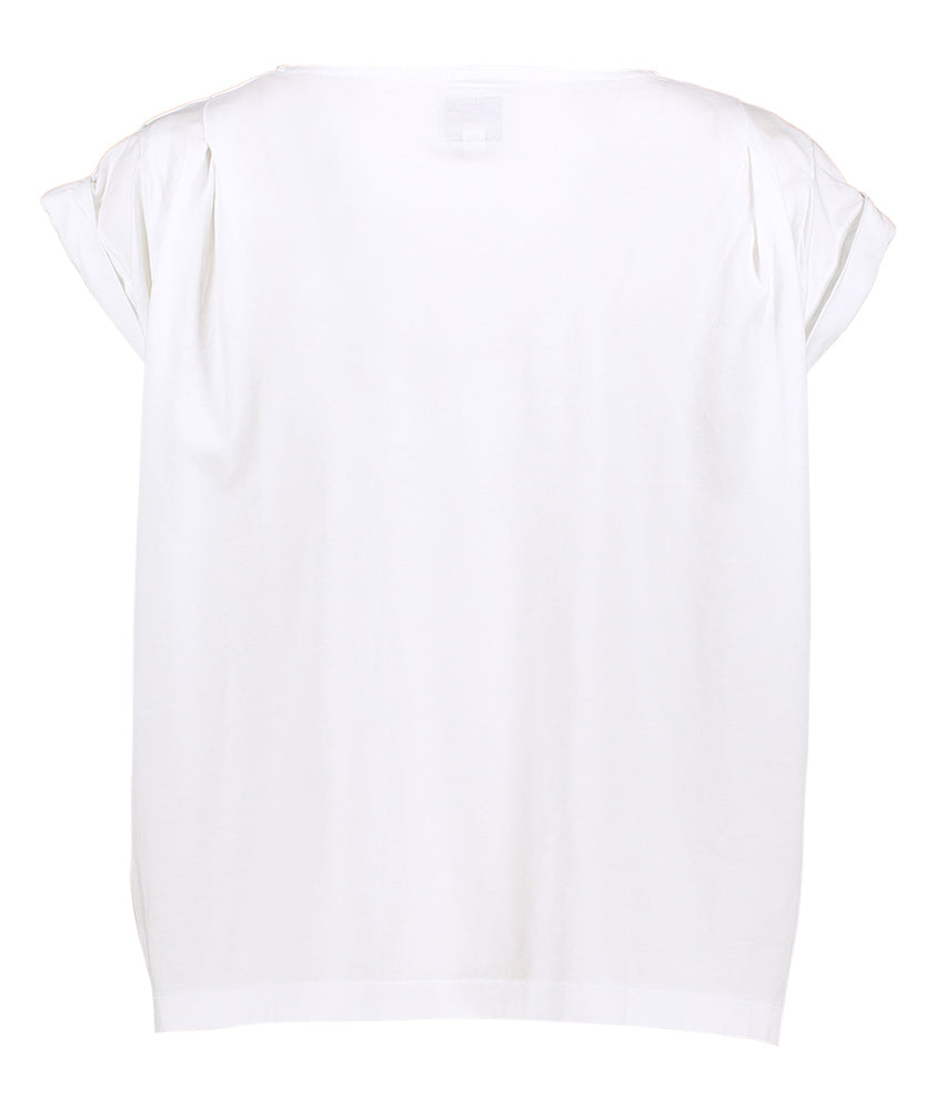 Witte oversized t-shirt Bellerose