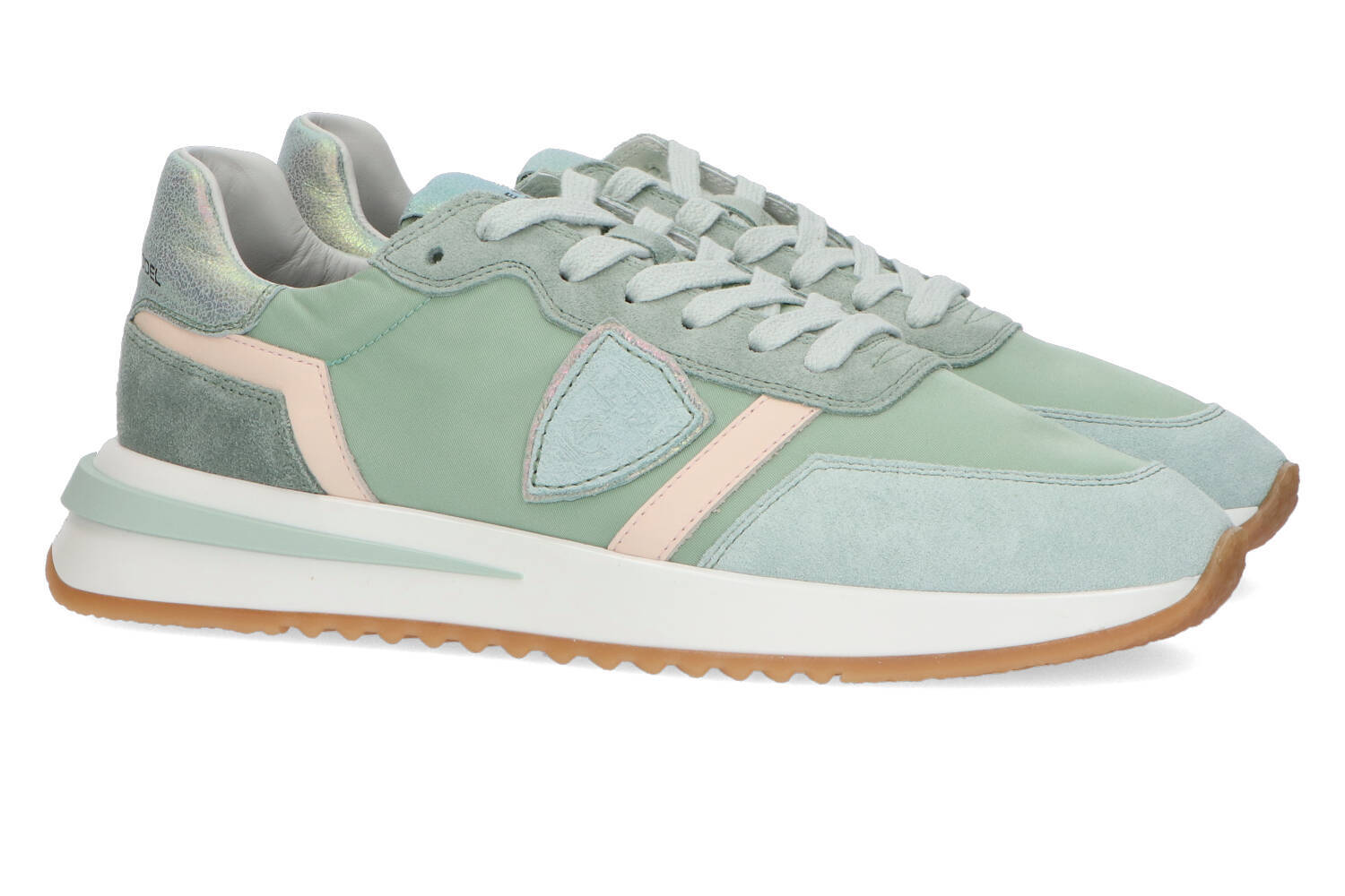 Muntgroene lage sneakers Tyld Philippe Model