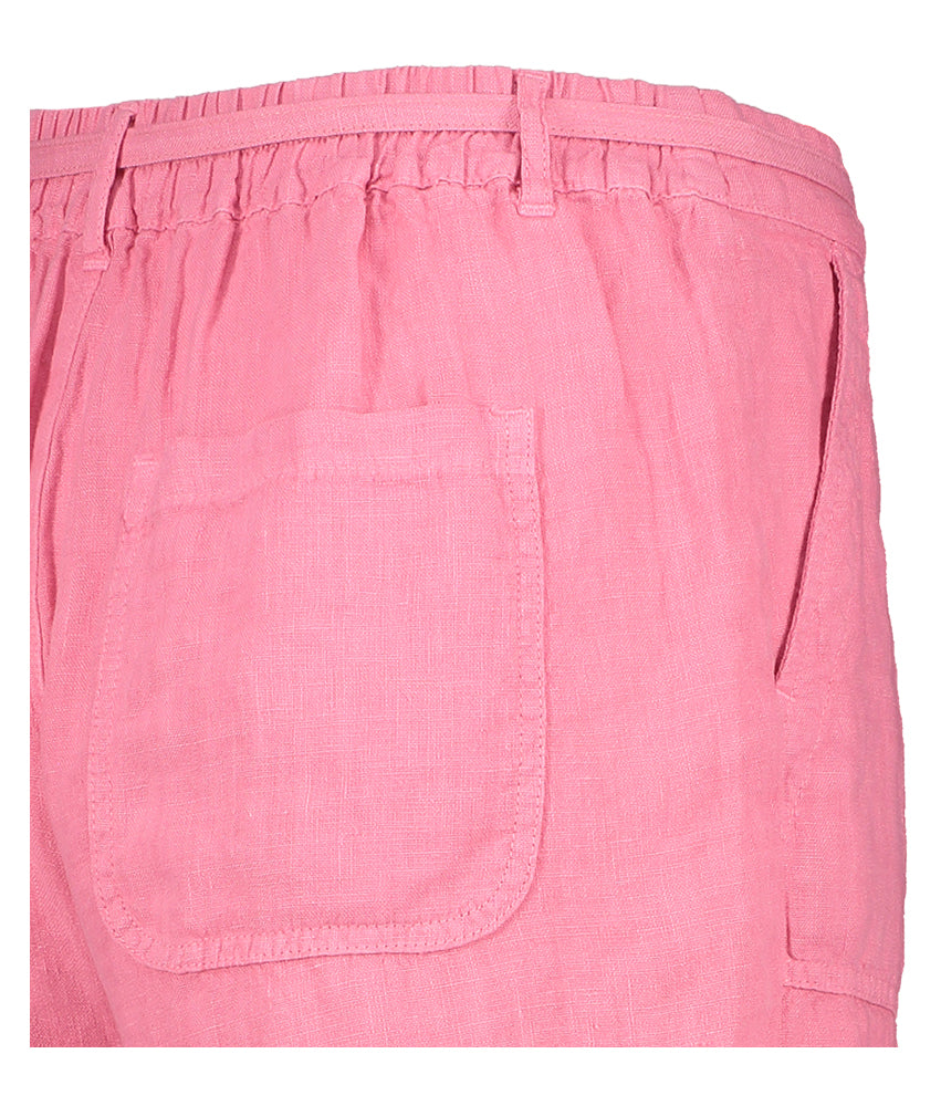 Short en lin rose Signe Nature